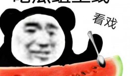 三四人吃瓜,三四人共享夏日清凉时光